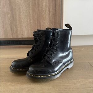 Dr. Martens Black Combat Boots